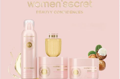 Produse de îngrijire corporală women’secret Beauty Confidences, prezentate într‑un context lifestyle pentru cumpărături online.